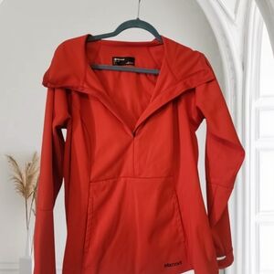 Marmot Women’s Red Half-Zip Jacket L | Lightweight Performance Layer